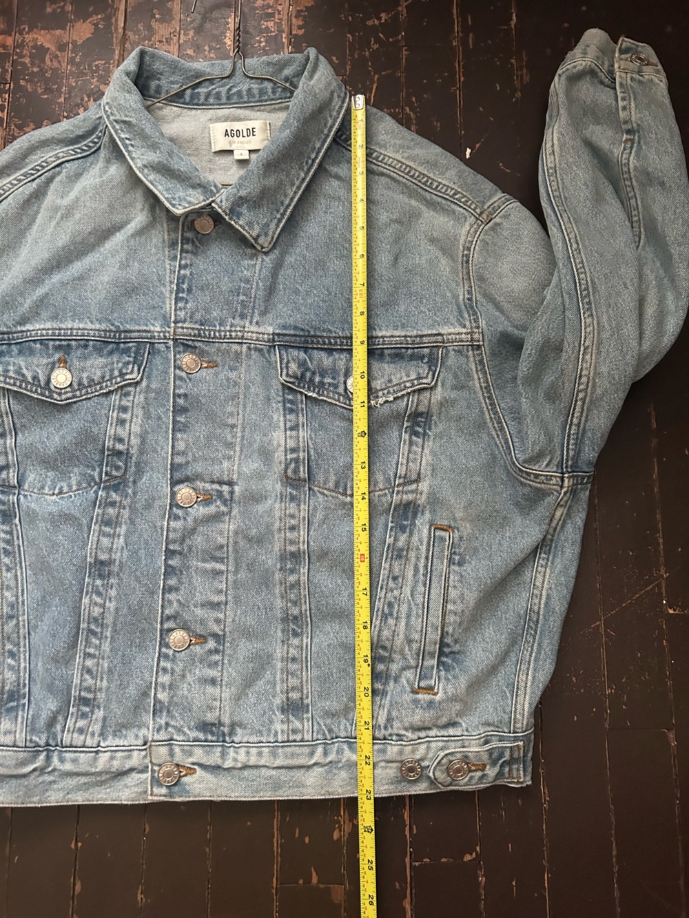 AGOLDE Charli Oversized Denim Jacket - Picture 9 of 12